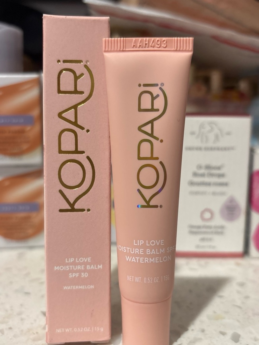 Kopari Watermelon Lip Love Moisture Balm — Light Pink